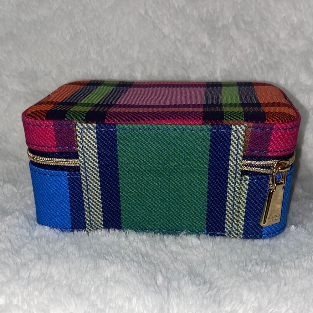 Kate Spade"Grand Plaid Duo" Jewelry Organizer - Picture 3 of 13